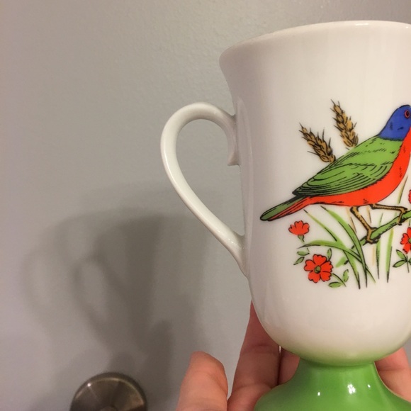 Vintage bird mug - Picture 3 of 3